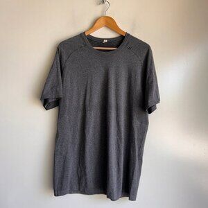 Lululemon Metal Vent Tech Short Sleeve Gray Athletic Shirt Men's XL
